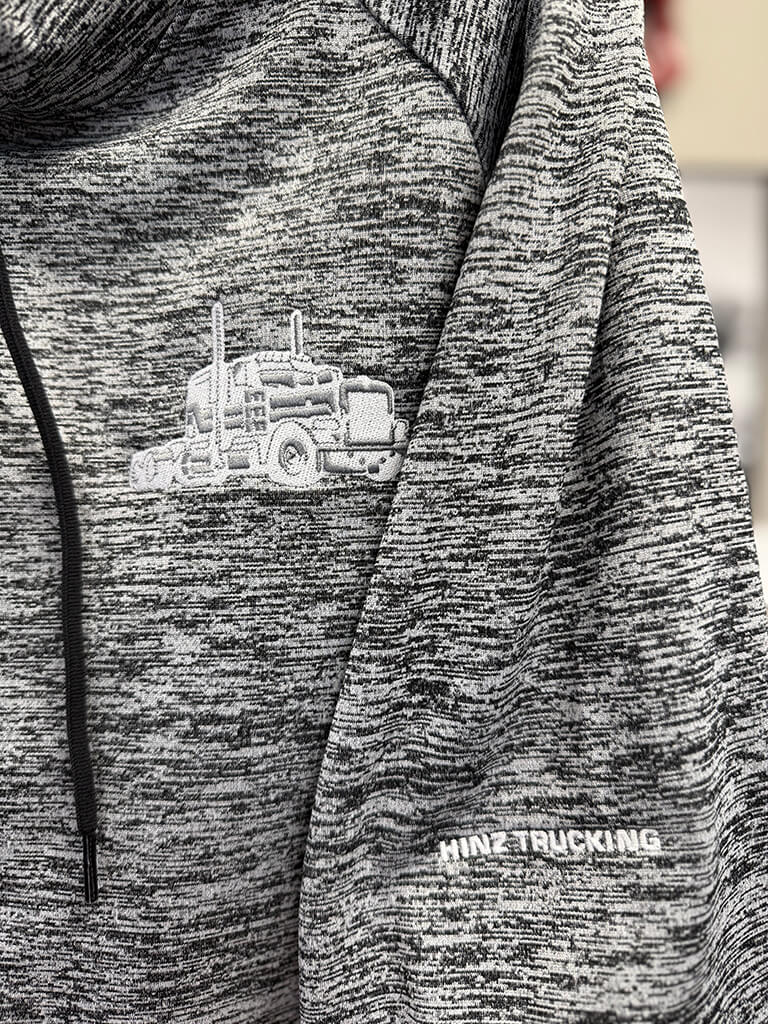 Hinz Voltage Heather Hoodie - Image 8