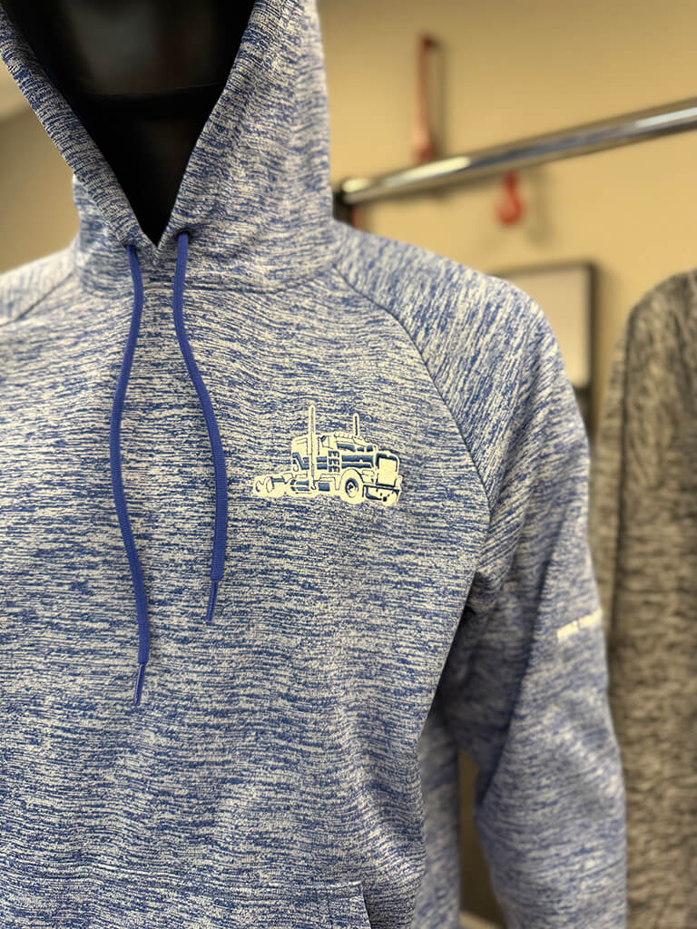 Hinz Voltage Heather Hoodie - Image 2